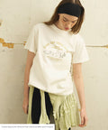 Winnie-the-Pooh Front Logo Print T-Shirt - Off White