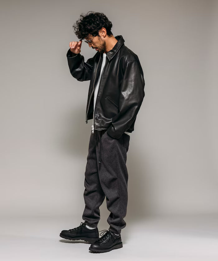 Relaxed Fit Knit Fleece Easy Jogger Pants