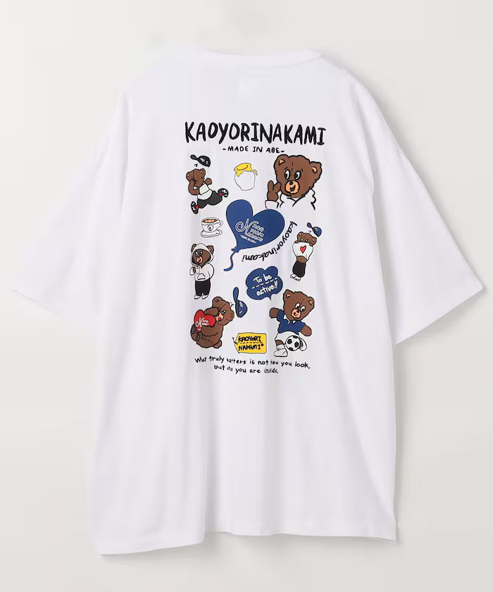 [May 22 12:00 Sales Start] kaoyorinakami × FREAK'S STORE / Kaoyorinakami Special Edition Random Bear Tee