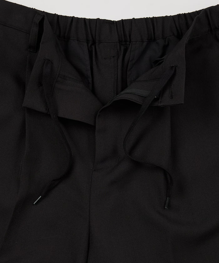 1-Tack Baggy Silhouette Slacks Short Pants