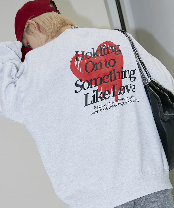 LOVE POP STUDIO HEART LOGO GRAPHIC SWEAT【Limited Edition】