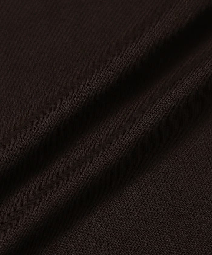 Organic Cotton One Point Animal Embroidery T-Shirt