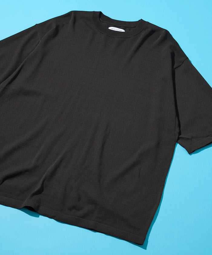 [New Color Added] SUPER ICE / Super Ice Crew Neck Knit T-Shirt / Contact Cooling