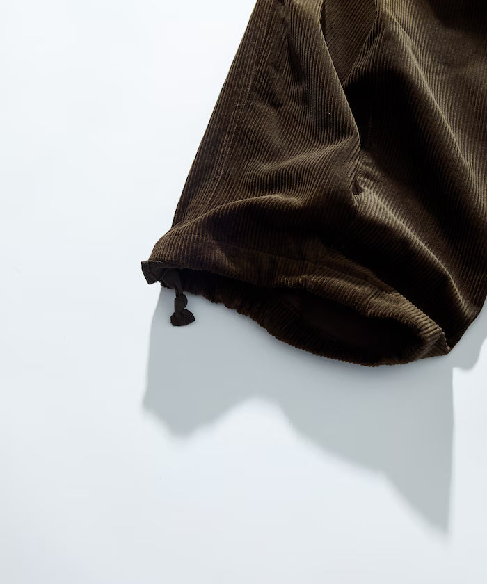 Wide Silhouette Corduroy Military Circus Pants / Snow Pants 【Limited Edition】