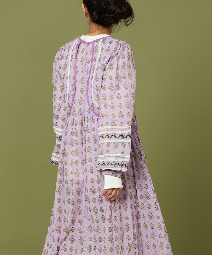 Bust Cut One-Piece with Chest Quilt and Ribbon