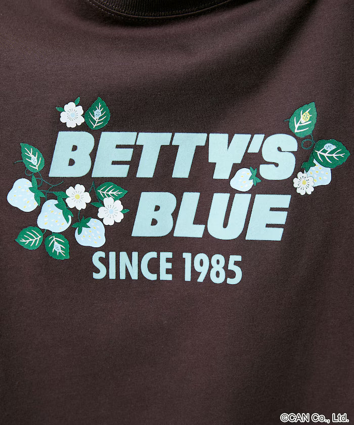 BETTY'S BLUE Flock Logo T-Shirt Limited Edition