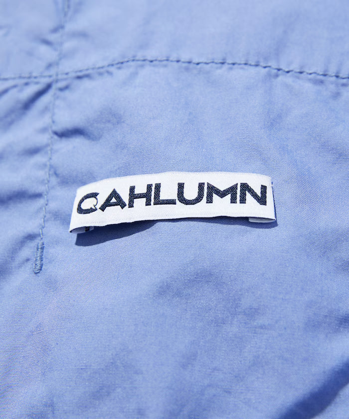 Magazine Pocket Chain Stitch Open Collar Shirt