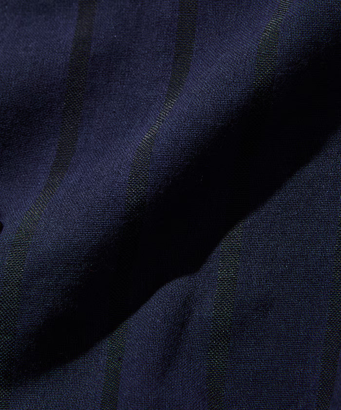 Relax Fit Relaxed Fit Shadow Stripe Open Color Shirt [Limited Release]
