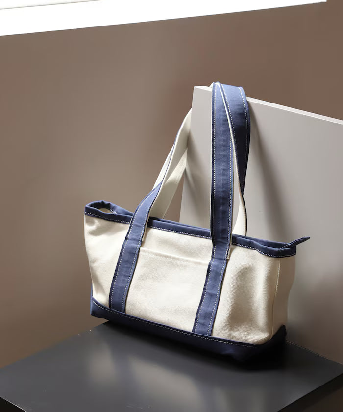 Wide Canvas Tote Bag