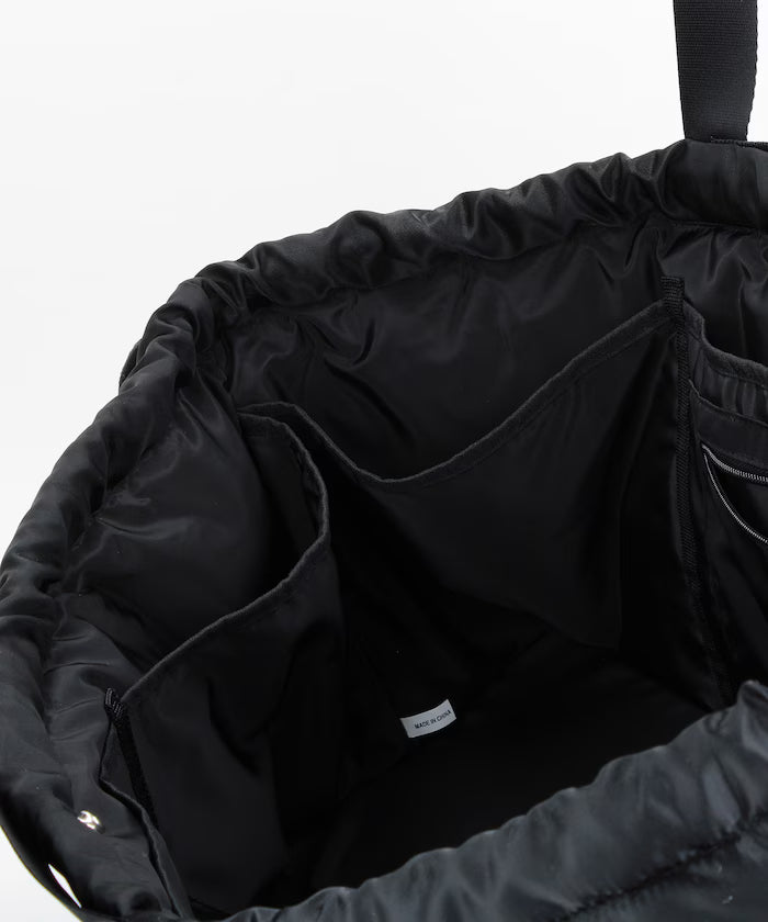 PADDING NYLON DRAWSTRING TOTE M