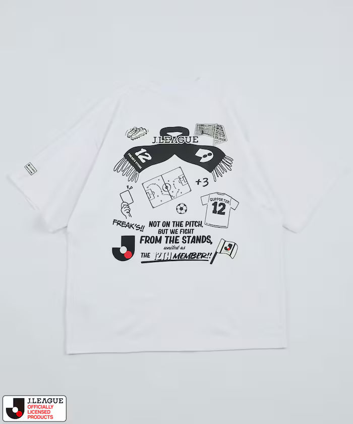 [May 15 12:00 Release] J.LEAGUE × FREAK'S STORE Exclusive SUPPORTERS SHORT SLEEVE TEE [J League Official]