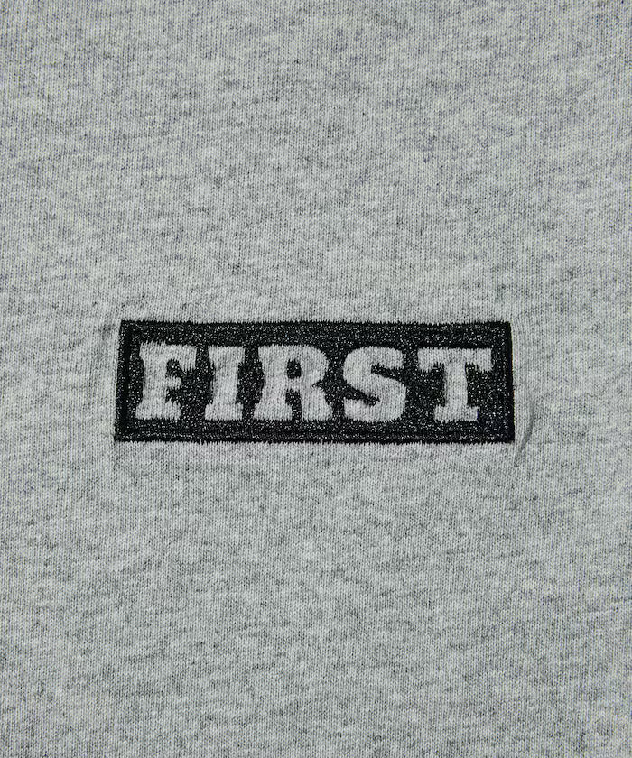 6oz Front Logo Embroidery Crew Neck T-Shirt / Back Print T-Shirt PRINT LEFT CHEST EMBROIDERY BOX FIRST