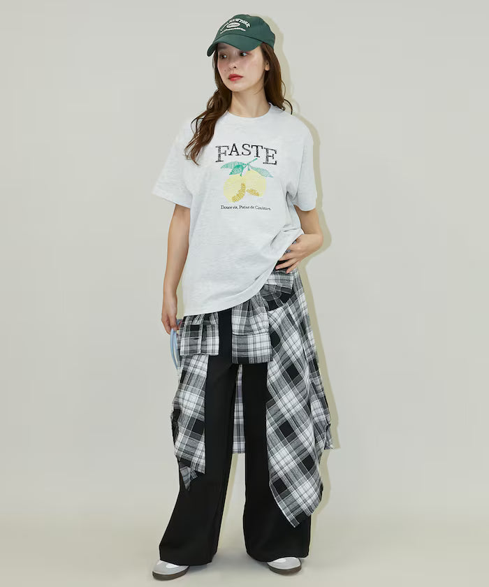 Lemon Embroidery T-shirt Limited Edition