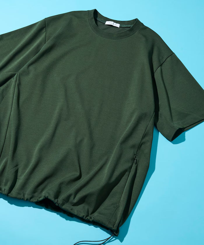 SUPER ICE / Super Ice Crew Neck Spindle T-Shirt Contact Cooling / Quick Dry / UV Cut