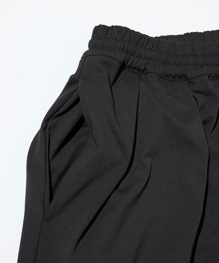 AIRDRY HIGH TECH YARN High-Performance Material Easy Wide Slacks Pants Relaxed Fit