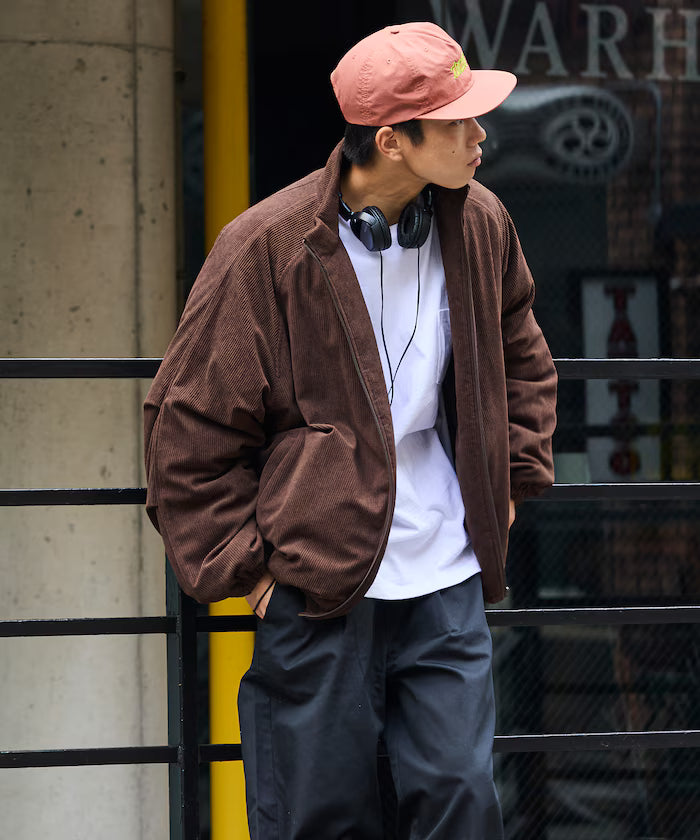 Relaxed Fit Corduroy Mid Padding Stand Blouson [Limited Edition]