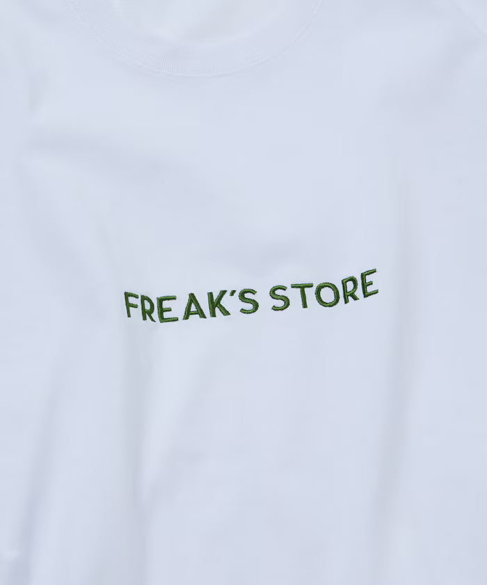 Relaxed Fit Embroidered Logo Crew Neck T-Shirt 【Limited Edition】