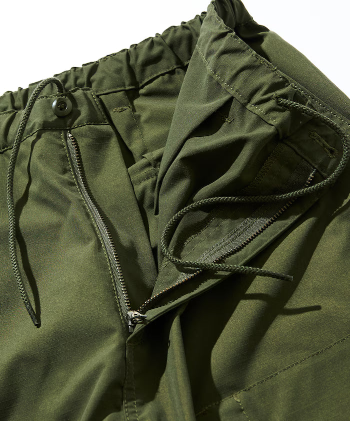Quick Dry Fabric Wide Silhouette Poly Rip Cross Military Helicrew Pants/UV Cut/Quick Dry 【Limited Edition】
