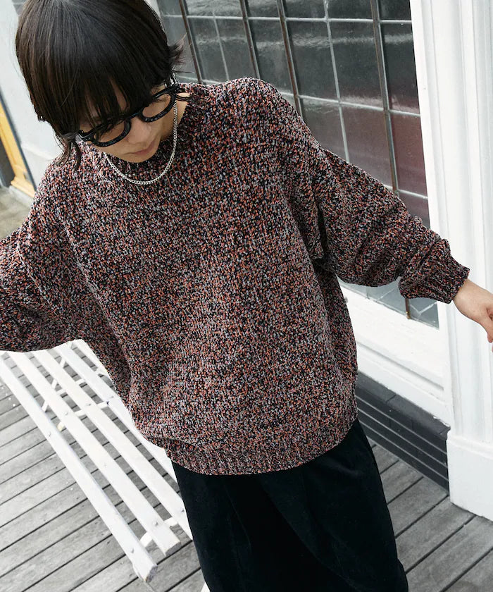 Mall Yarn Crew Neck Knit 【Limited Edition】