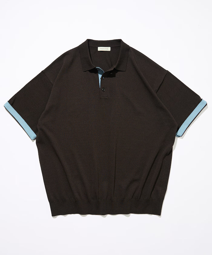 Relax Fit Relax Fit Cool Touch Color Block Knit Polo Shirt [Limited Edition]