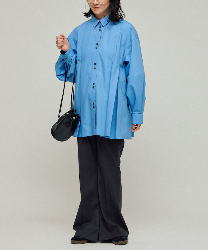 Box Stack Balloon Sleeve Long Sleeve Shirt