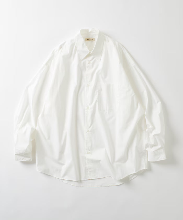 Relax Fit Relax Fit Regular Collar Shirt [Limited Edition] - White