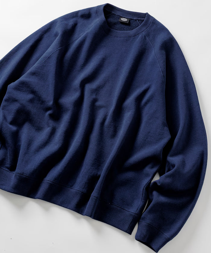 12oz Heavyweight Big Silhouette Raglan Sleeve Crew Neck Sweatshirt 【Limited Edition】