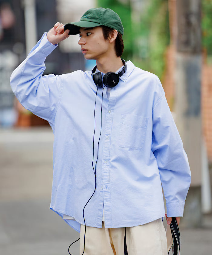 Big Silhouette Oxford Button-Down Shirt 【Limited Edition】