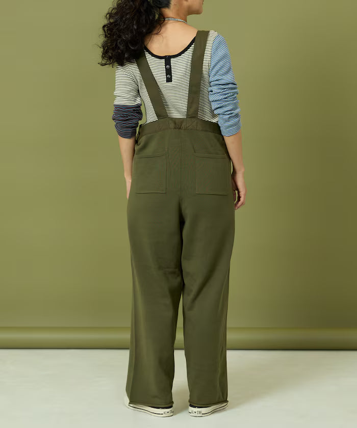 Knit Military Overalls