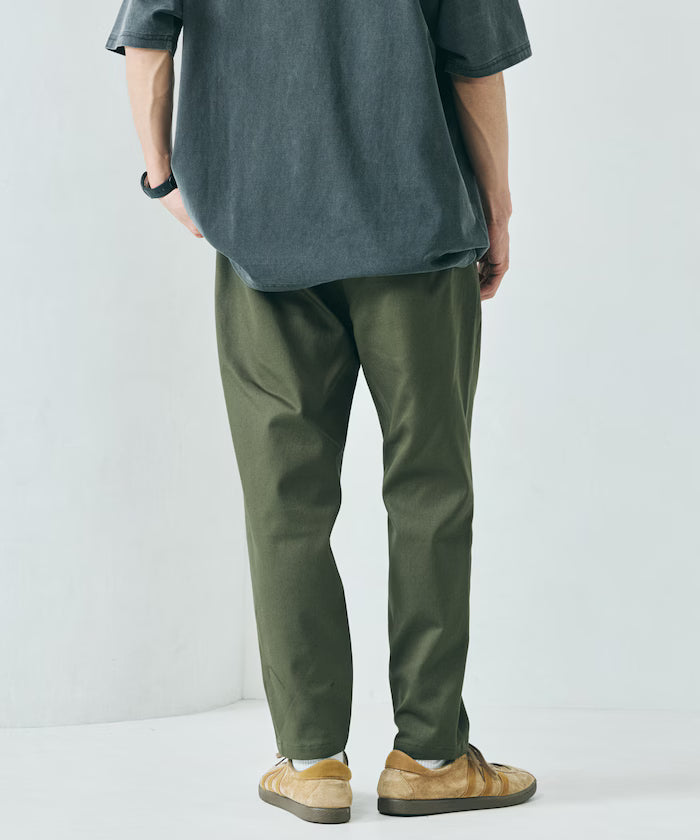 Basic Silhouette Stretch Easy Tapered Pants 【Limited Release】
