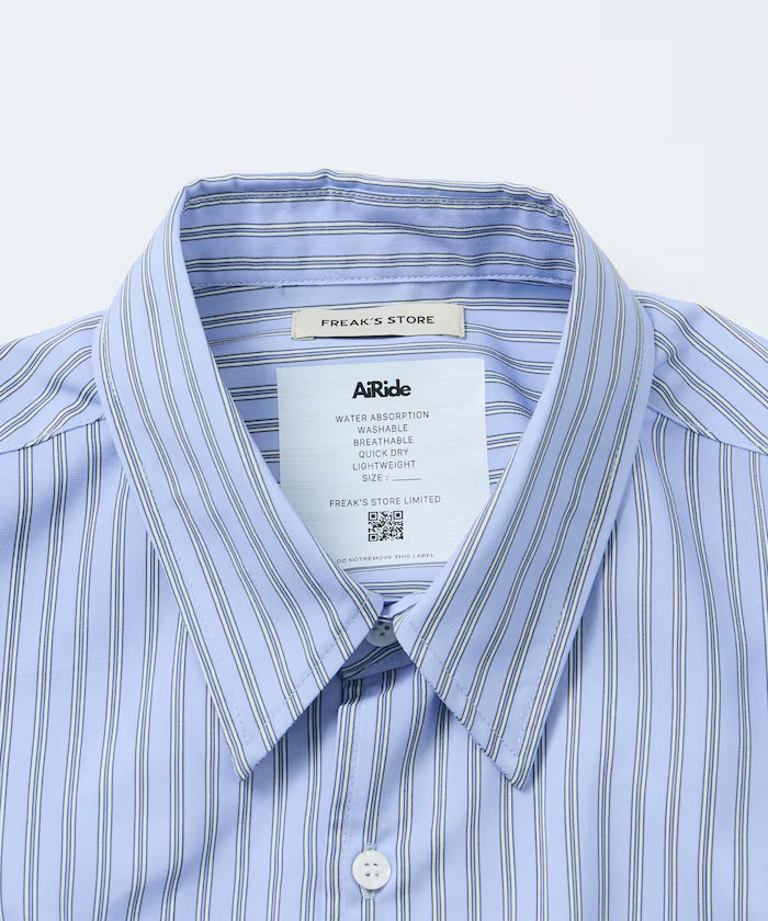 AiRide/AiRide Relax Fit Short Sleeve Regular Collar Shirt/Pocketable/Quick Drying/UV Cut [Limited Edition]