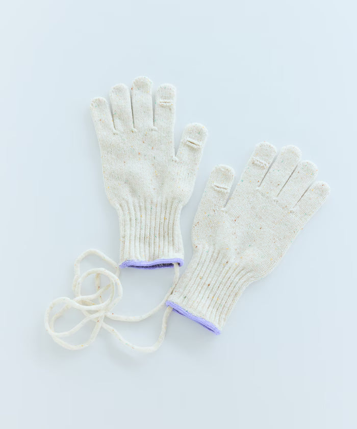 WOOL EASY SLIT GLOVE Wool Easy Glove with Smartphone-Compatible Slit