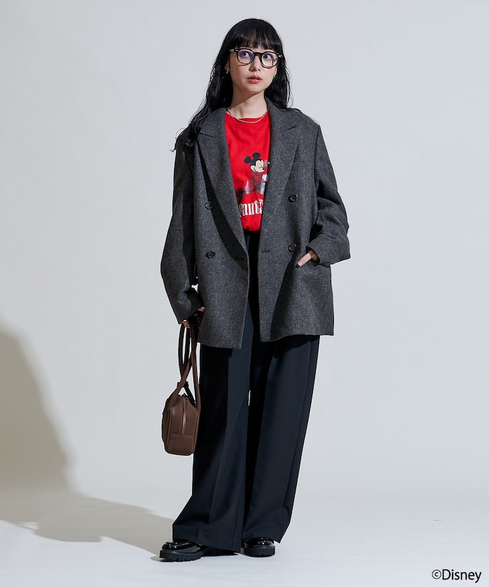 [DISNEY FANTASIA] Big Front Print Long T