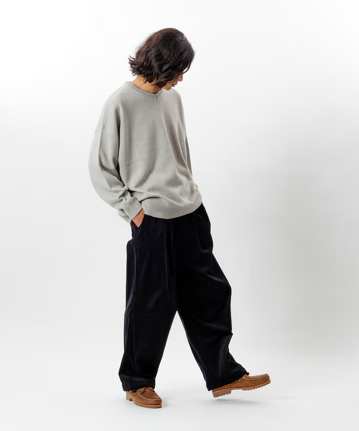 Wide Silhouette Corduroy Military Circus Pants / Snow Pants 【Limited Edition】