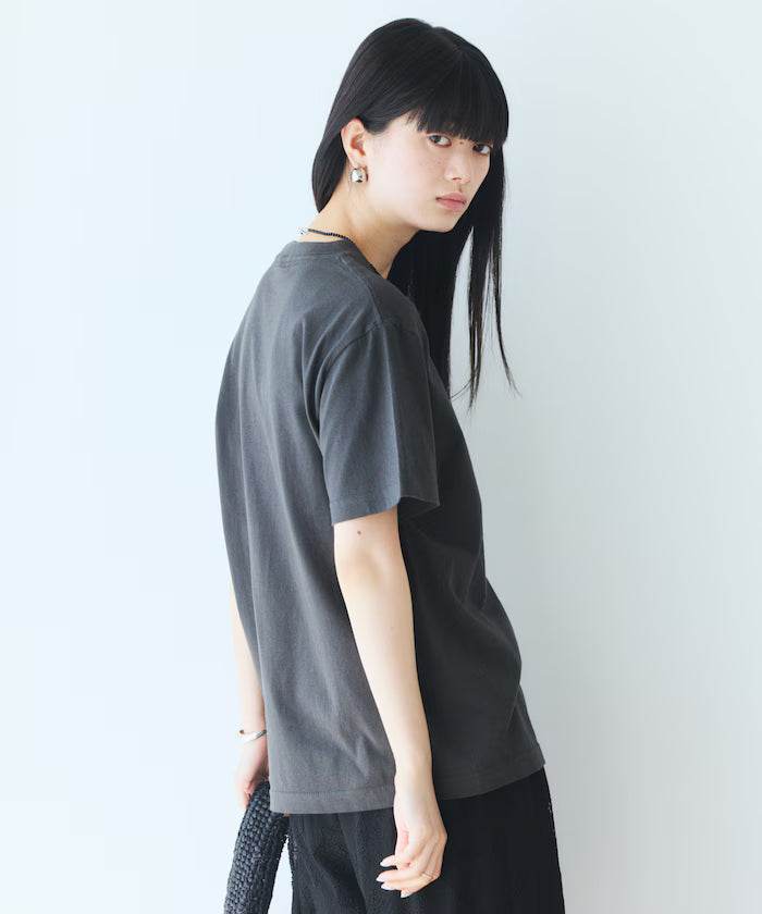 Comfortable Logo Horse Print Crew Neck T-Shirt