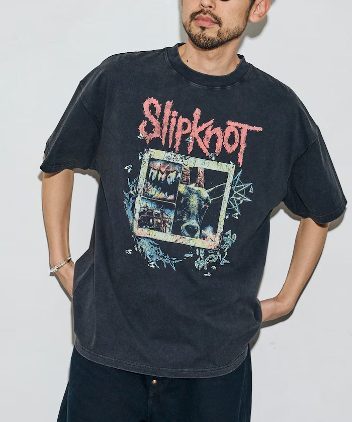 【EXCLUSIVE】Vintage-Like Slipknot Graphic T-Shirt / Slipknot