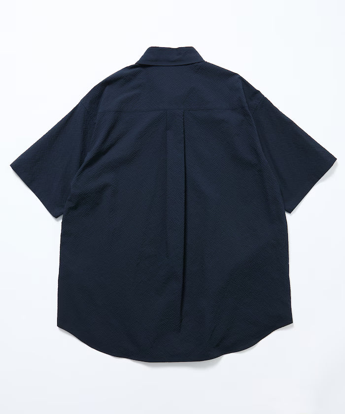 AiRide/AiRide Relax Fit Short Sleeve Seersucker Shirt/Pocketable/Quick Dry/UV Cut [Limited Edition]