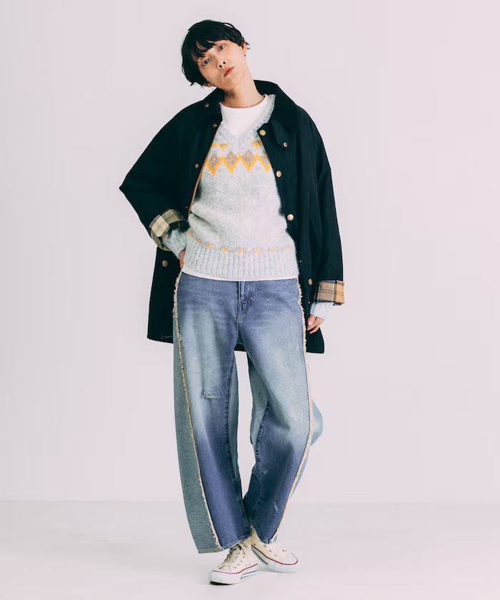 Colorful Curve Denim