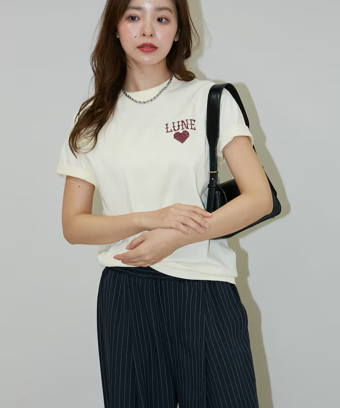 Heart Cross Stitch T-Shirt Limited Edition