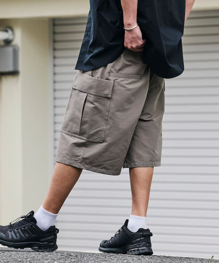 Limited Edition Drymix(R) Dry Mix Wide Silhouette Utility Short Cargo Pants Quick Dry UV Cut