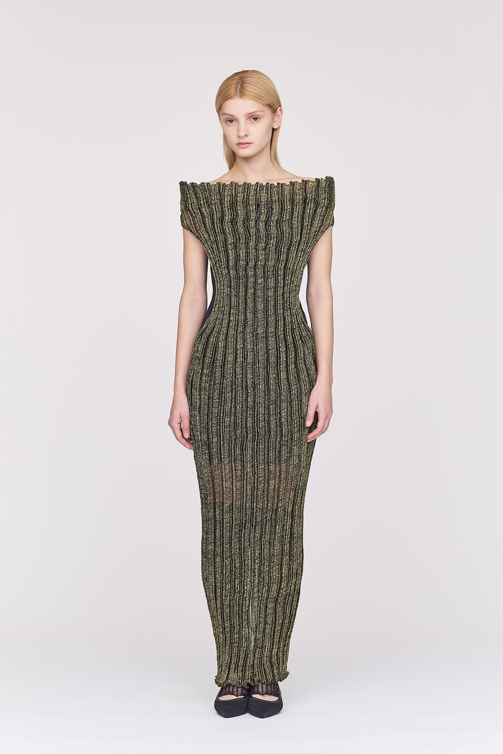 METAL TUBULAR DRESS