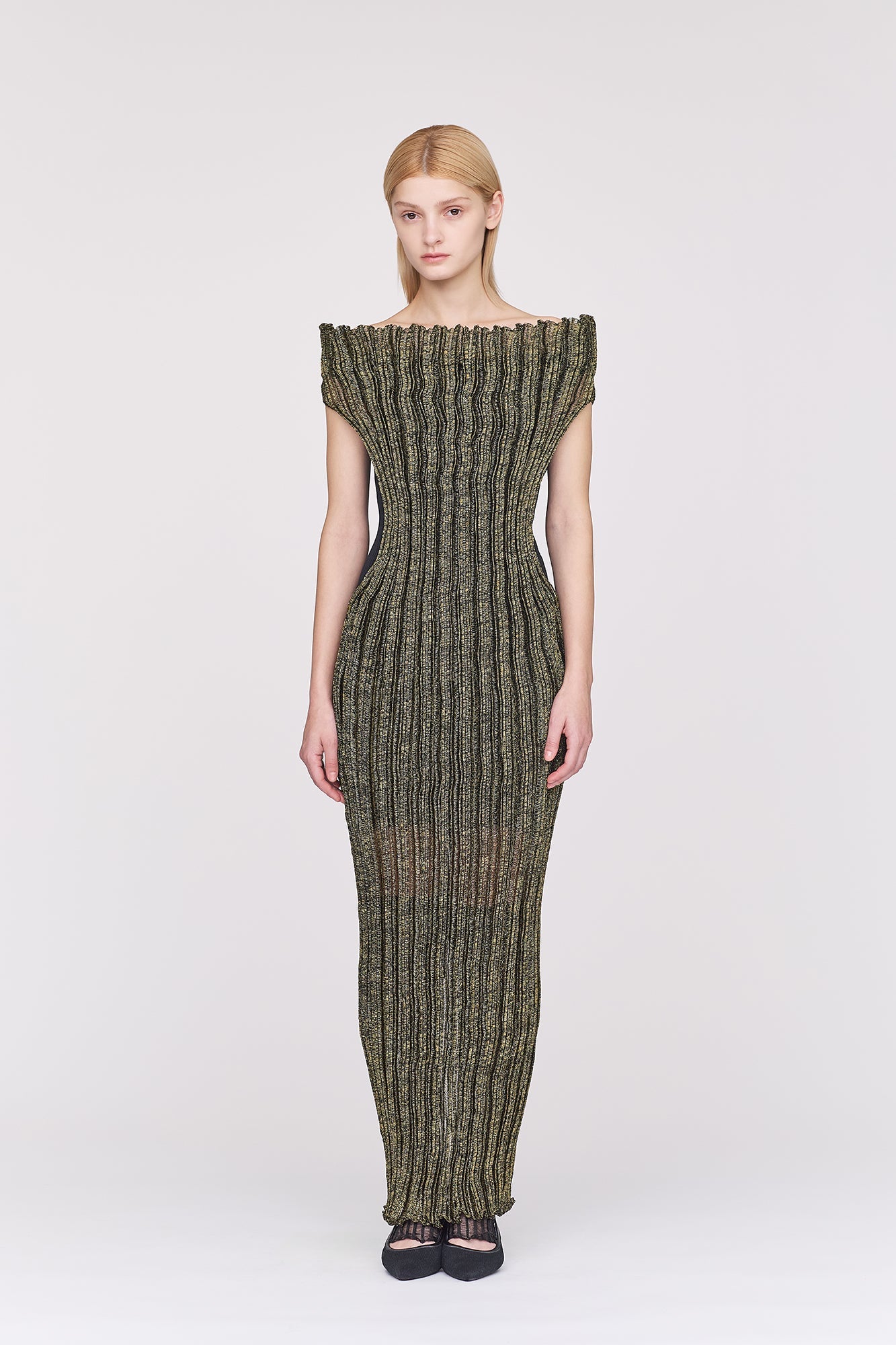 METAL TUBULAR DRESS