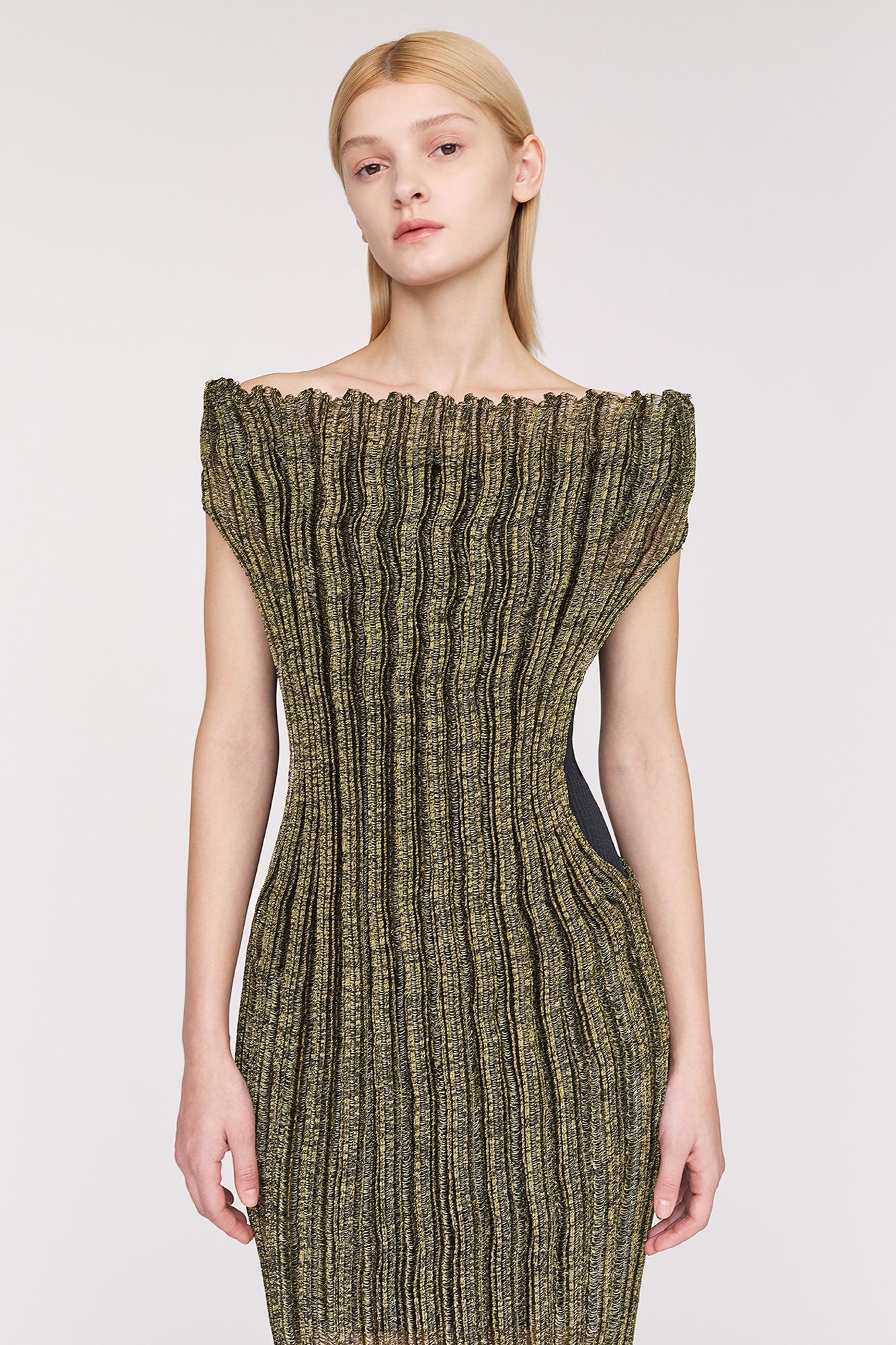 METAL TUBULAR DRESS