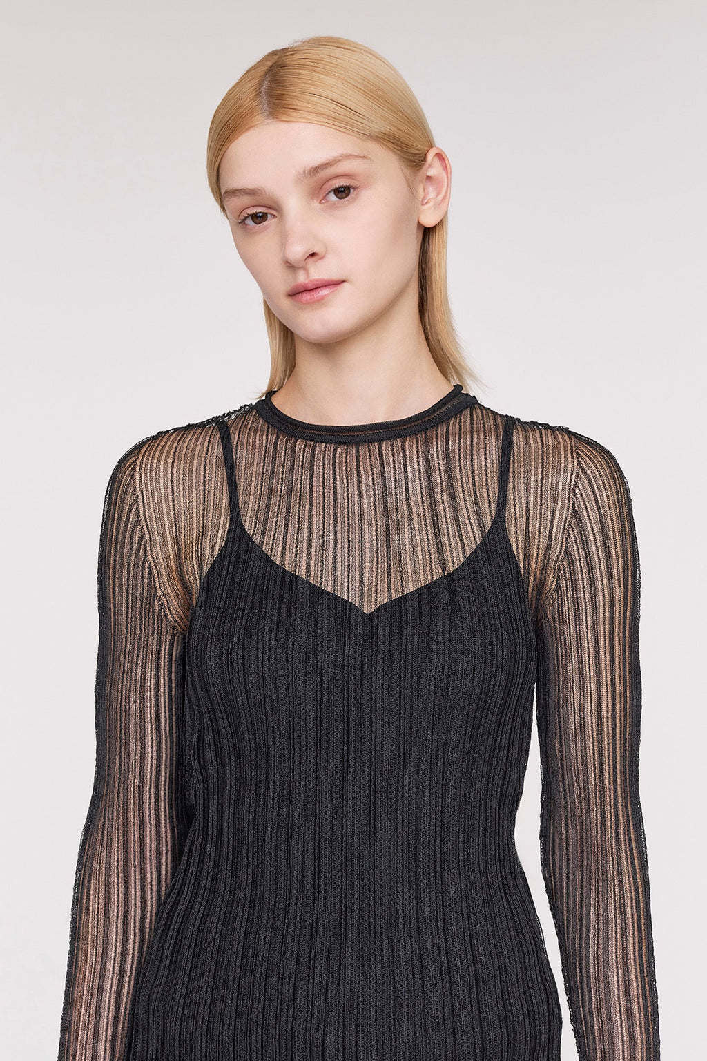 LUCENT LONG SLEEVE TOP