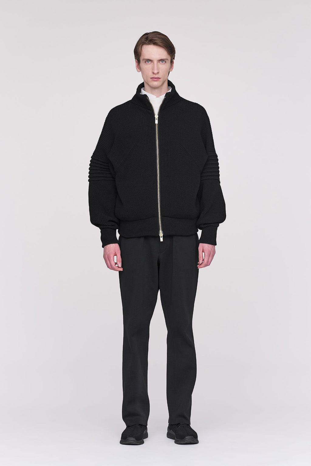LOW GAUGE HIGHNECK ZIP BLOUSON