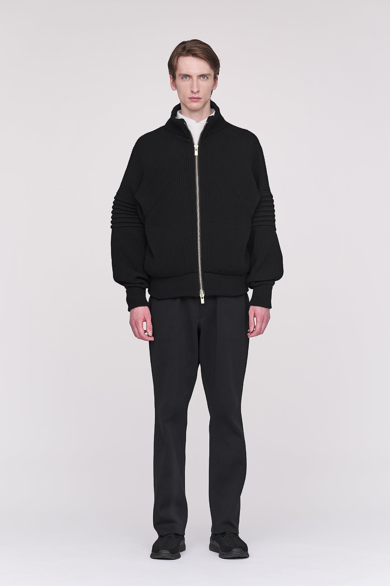 LOW GAUGE HIGHNECK ZIP BLOUSON