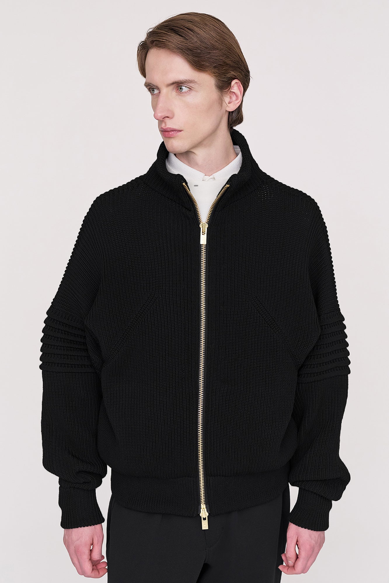 LOW GAUGE HIGHNECK ZIP BLOUSON