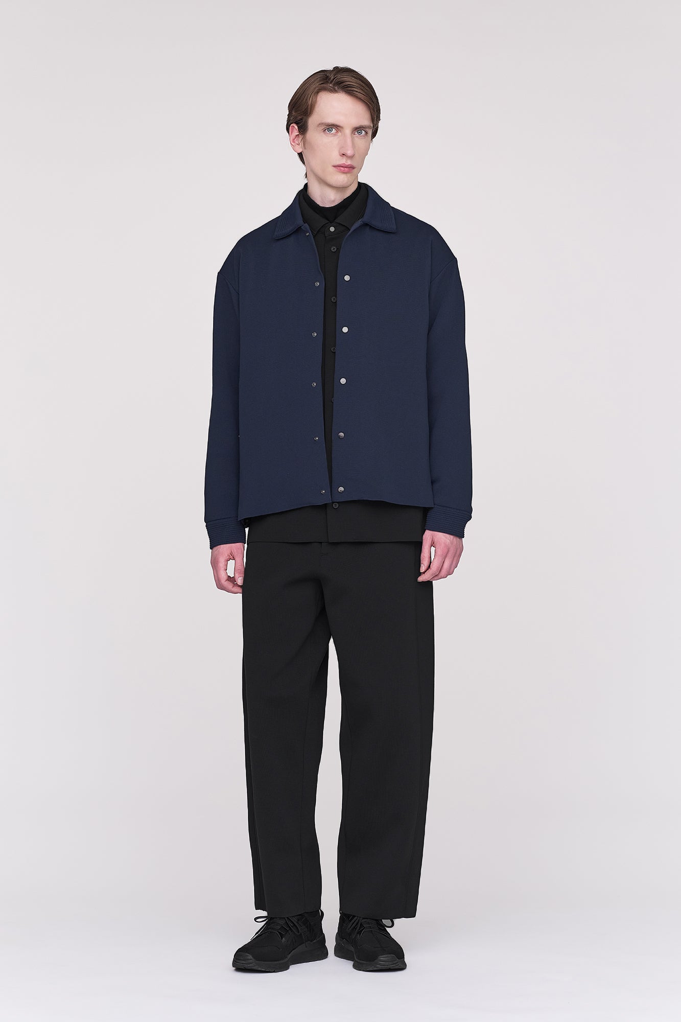 PADDED MILAN STAND FALL COLLAR JACKET