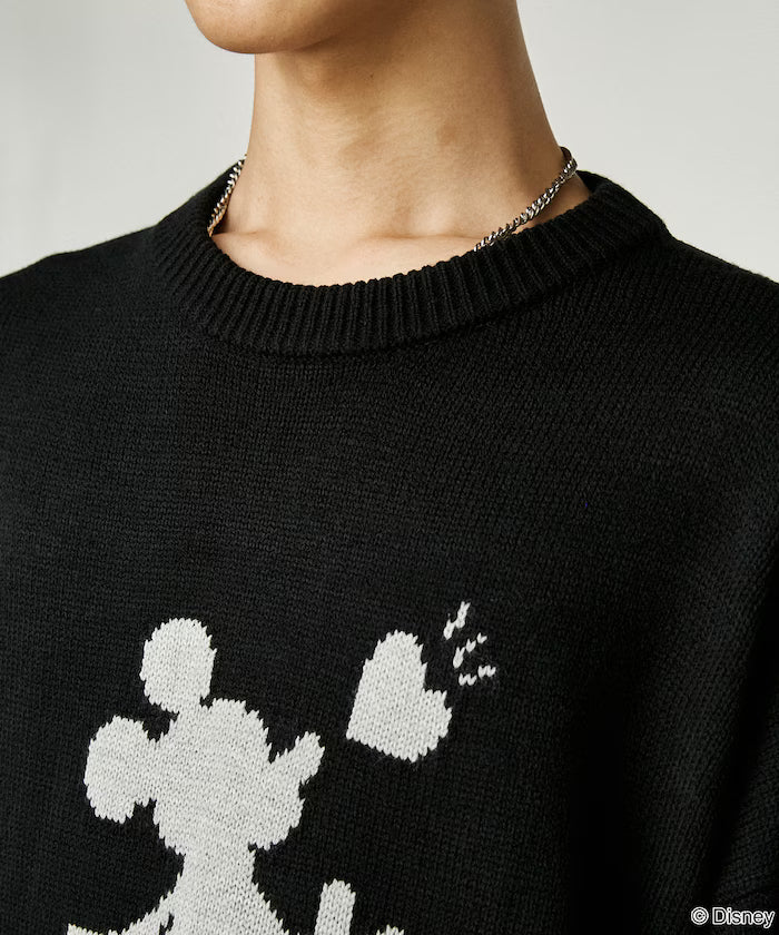 Limited Edition 'DISNEY MICKEY MOUSE' SHADOW KNIT