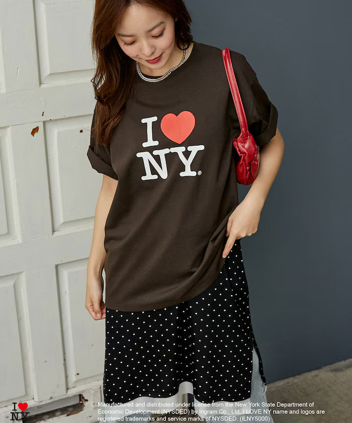 I LOVE NY Logo Print T-shirt Limited Edition